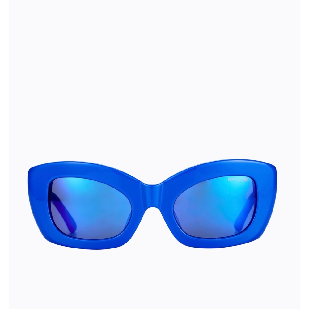 NWT Poppy Lissiman Heyuboy Electric Blue Sunglasses